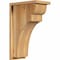 Ekena Millwork Yorktown Rough Sawn Corbel w/Backplate, Western Red Cedar, 8"W x 14"D x 22"H COR08X14X22YOR01RWR - alternate 1